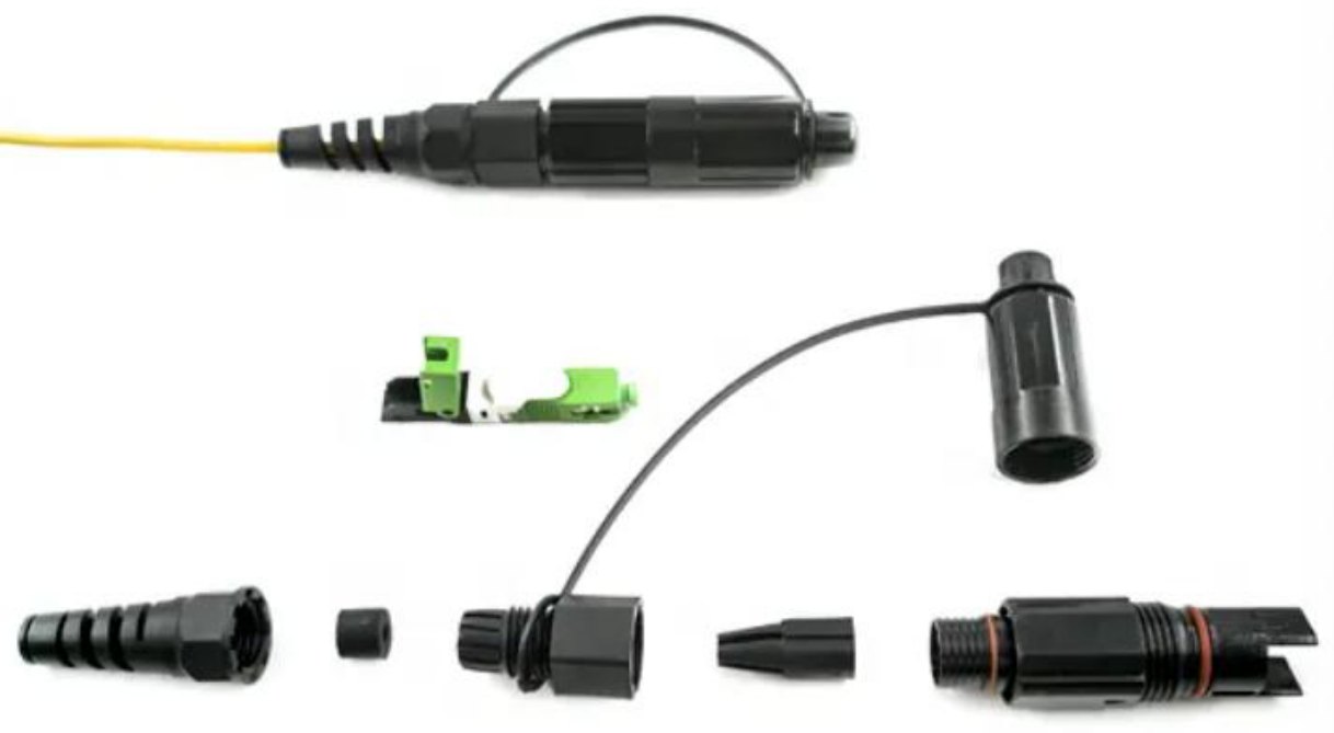OptiTap®-compatible / Mini SC / CR-FCNT-D1 — Field-Assembly Hardened Connectors